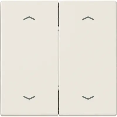 JUNG EnOcean draadloze wandzender 4-kanaals met pijlsymbolen LS990 creme (ENO LS 995 MP)