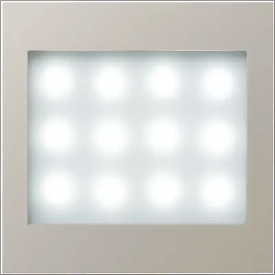 JUNG Verlichtingselement schakelmat (ES 2539 LED LW-12)