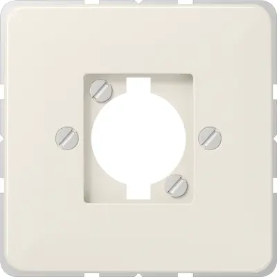 JUNG Centraalplaat XLR Creme Draagr (568-1)