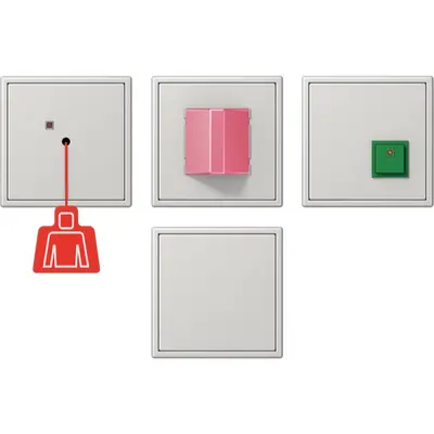 JUNG Miva schakelmateriaal (NRS LS 0834 LG)