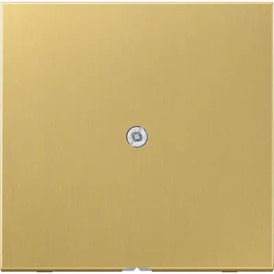 JUNG centraalplaat snoer invoer incl. draagframe LS990 messing klassiek (ME 2990 A C)