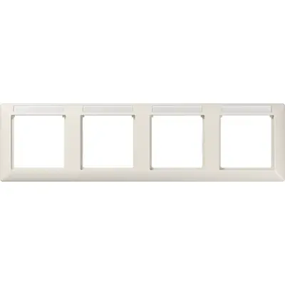 JUNG Afdekraam 4v Horizontaal Creme (AS 5840 BF INA)