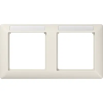 JUNG Afdekraam 2v Horizontaal Creme (AS 5820 BF INA)