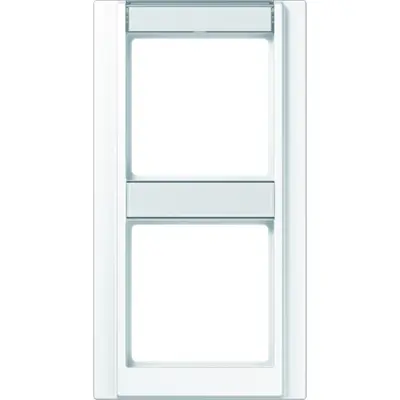 JUNG Afdekraam 2v Verticaal Wit Wan (A 582 NA WW)