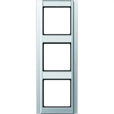 JUNG Afdekraam 3v Verticaal Alumini (A 583 NA AL)