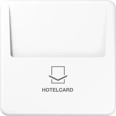 JUNG hotelkaartschakelaar CD500 alpine wit (CD 590 CARD WW)