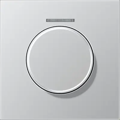 JUNG Draaiknop Dimmer Aluminium (AL 1940 KO5)