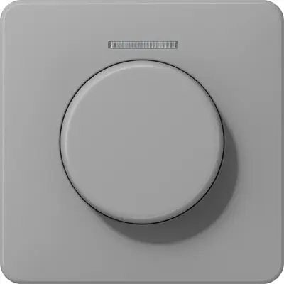 JUNG draaiknop met controlevenster voor KNX draaisensor CD500 grijs (CD 1540 KO5 GR)