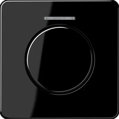 JUNG draaiknop met controlevenster voor KNX draaisensor CD500 zwart (CD 1540 KO5 SW)