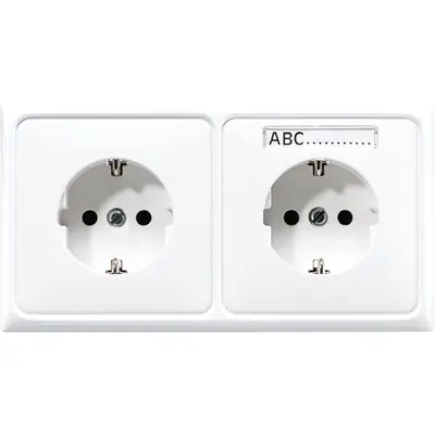 JUNG Wcd 2v Randaarde Inbouw (CD 522 NABF WW)
