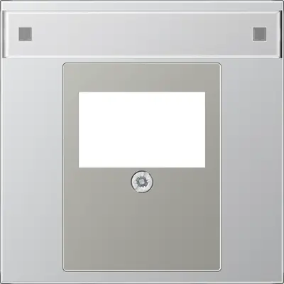 JUNG centraalplaat multimedia Aluminium (AL 2969 TNA)