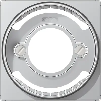 JUNG centraalplaat voor lichtsignalen A-range aluminium (A 537 BFPL AL)