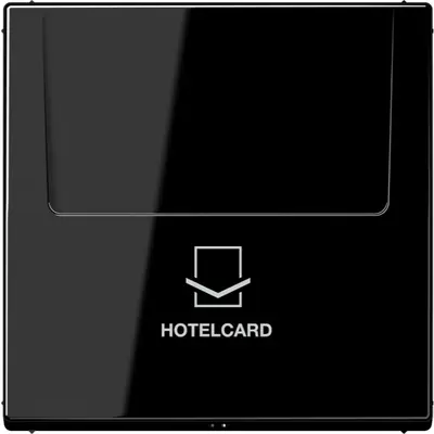 JUNG hotelkaartschakelaar LS990 zwart (LS 590 CARD SW)