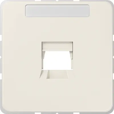 JUNG Centraalplaat Modular-Jack Cre (569-15 WE)