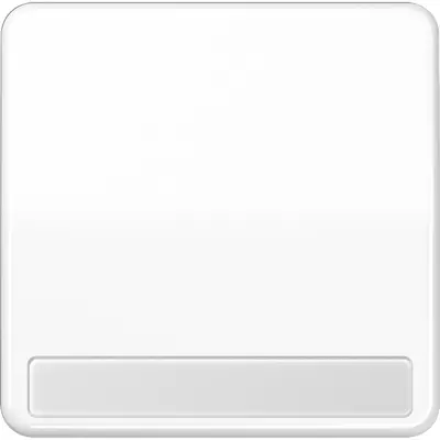 JUNG schakelwip met tekstvenster CD500 alpine wit (CD 590 NA WW)