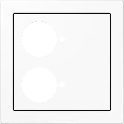 JUNG Centraalplaat (LS 927.202 WW)