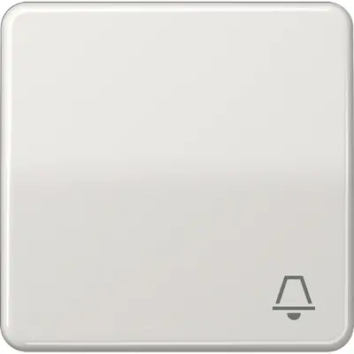 JUNG schakelwip met belsymbool CD500 lichtgrijs (CD 590 K LG)