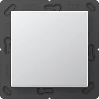 JUNG EnOcean draadloze wandzender 2-kanaals A-range aluminium (ENO A 590 AL)