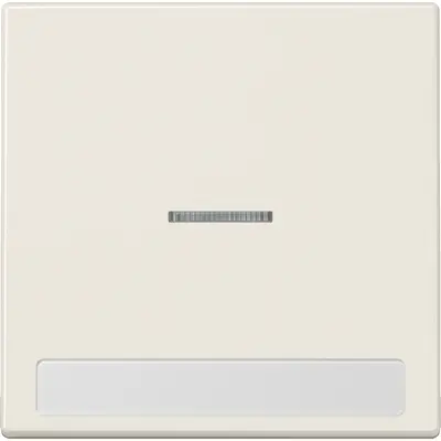 JUNG schakelwip met controlevenster en tekstvenster LS990 creme (LS 990 NAKO5)