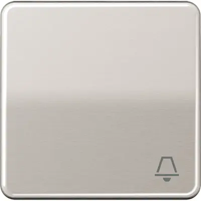 JUNG schakelwip met belsymbool CD500 platina (CD 590 K PT)