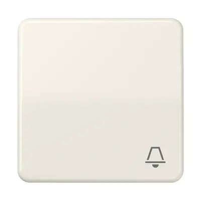 JUNG schakelwip met belsymbool CD500 creme (CD 590 BFK)