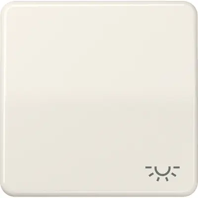 JUNG schakelwip met lichtsymbool CD500 creme (CD 590 L)