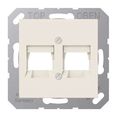 JUNG Centraalplaat Modular-Jack Cre (A 569-2 NITT)