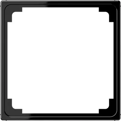 JUNG verloopplaat 50 x 50 mm A-range zwart glans (A 590 Z SW)