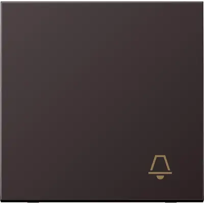 JUNG schakelwip met belsymbool LS990 dark gelakt aluminium (AL 2990 K D)
