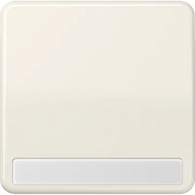JUNG schakelwip met tekstvenster CD500 creme (CD 590 NA)