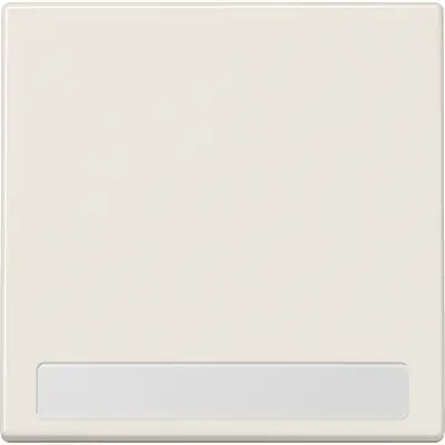 JUNG schakelwip met tekstvenster LS990 creme (LS 990 NA)