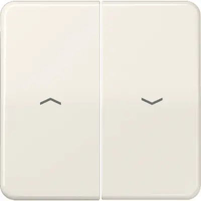 JUNG Tweedelige wip Jaloezie Creme (CD 595 PBF)