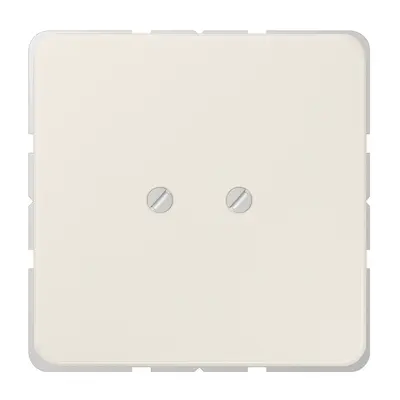 JUNG centraalplaat blinddeksel geschroefd incl. draagframe CD500 creme (561 B)