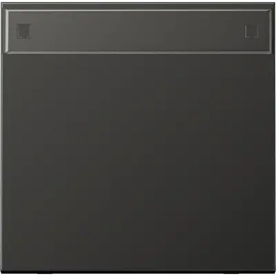 JUNG schakelwip met tekstvenster LS990 antraciet gelakt aluminium (AL 2990 NA AN)