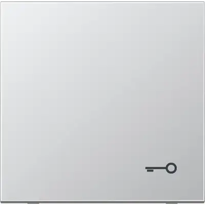 JUNG schakelwip met sleutelsymbool LS990 aluminium (AL 2990 T)