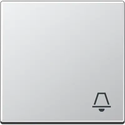 JUNG schakelwip met belsymbool A-range aluminium (A 590 K AL)