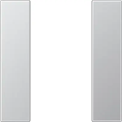 JUNG Enkele drukker Overig Aluminiu (AL 2501 TSA)