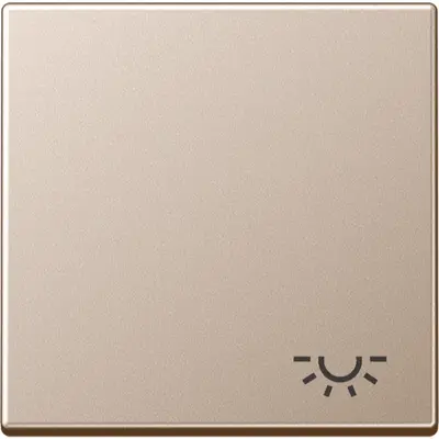 JUNG schakelwip met lichtsymbool A-range champagne (A 590 L CH)