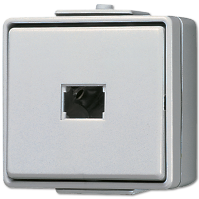 JUNG drukcontact 1 maakcontact opbouw IP44 WG600 (631 W)