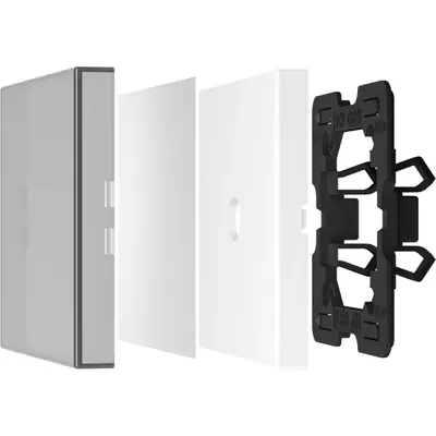 JUNG schakelwip transparant LS990 (LS 990 NA GL)
