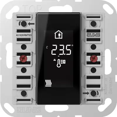 JUNG Ruimtetemperatuurregelaar buss (A 5192 KRM TS D)