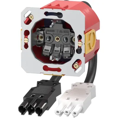 JUNG Wcd 1v Randaarde Inbouw (STEK-K112)