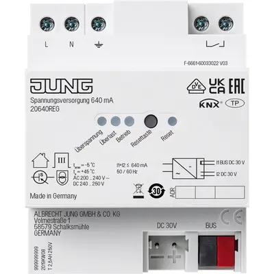 JUNG voeding bus 640ma (20640 REG)