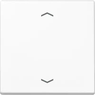 JUNG knop met pijlsymbolen tbv elektronische jaloezieactor A-range alpine wit (A 1700 P WW)