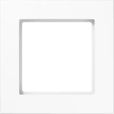 JUNG afdekraam 1-voudig A550 alpine wit (A 5581 BF WW)