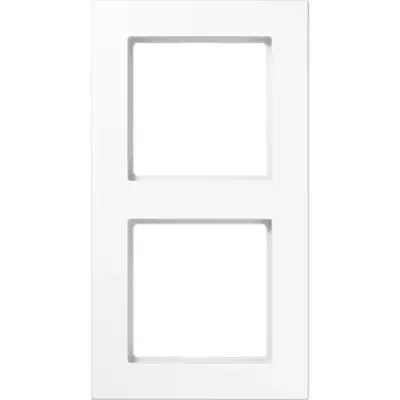 JUNG afdekraam 2-voudig A550 alpine wit (A 5582 BF WW)