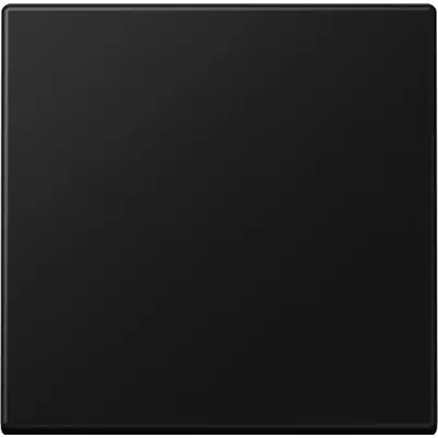 JUNG bedieningselement 1-voudig voor KNX taster F10 A-range grafietzwart mat (A 101 BF SWM)