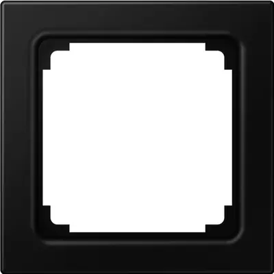 JUNG verloopplaat voor afdekkingen van 50 x 50 mm LS990 grafietzwart mat (LS 961 Z SWM)