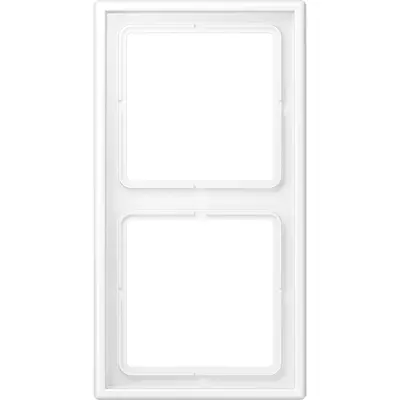 JUNG afdekraam 2-voudig LS990 sneeuwwit mat (LS 982 WWM)