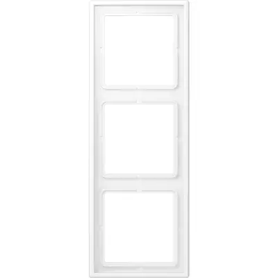 JUNG afdekraam 3-voudig LS990 sneeuwwit mat (LS 983 WWM)